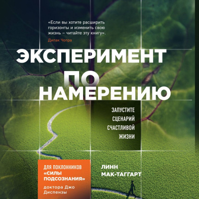 Сила Подсознания. Эксперимент по намерению. Запустите сценарий счастливой жизни - Линн Мак-Таггарт Лучшие аудиокниги онлайн слушать бесплатно➝ Без остановки, полными циклами! ☆Более 100000 новых книг☆ ➝ Присоединяйтесь ✔️ audioknigi-onlain.com