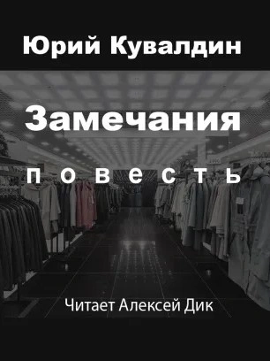 Замечания - Юрий Кувалдин Лучшие аудиокниги онлайн слушать бесплатно➝ Без остановки, полными циклами! ☆Более 100000 новых книг☆ ➝ Присоединяйтесь ✔️ audioknigi-onlain.com