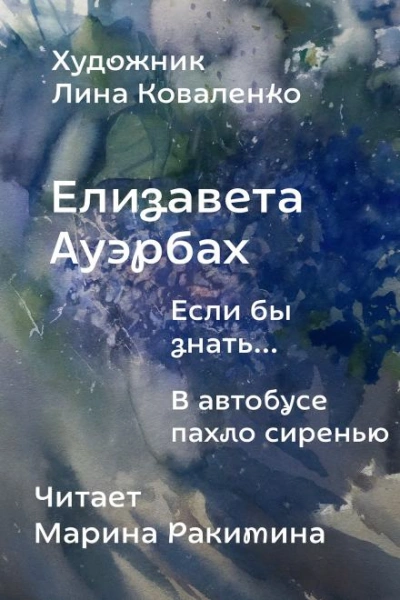 Если бы знать... - Елизавета Ауэрбах Лучшие аудиокниги онлайн слушать бесплатно➝ Без остановки, полными циклами! ☆Более 100000 новых книг☆ ➝ Присоединяйтесь ✔️ audioknigi-onlain.com