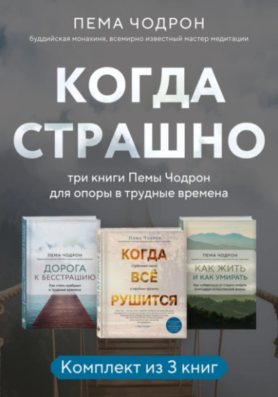 Когда страшно: три книги Пемы Чодрон для опоры в трудные времена - Пема Чодрон Лучшие аудиокниги онлайн слушать бесплатно➝ Без остановки, полными циклами! ☆Более 100000 новых книг☆ ➝ Присоединяйтесь ✔️ audioknigi-onlain.com