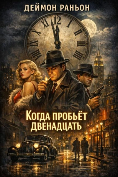 Когда пробьёт двенадцать - Деймон Раньон Лучшие аудиокниги онлайн слушать бесплатно➝ Без остановки, полными циклами! ☆Более 100000 новых книг☆ ➝ Присоединяйтесь ✔️ audioknigi-onlain.com