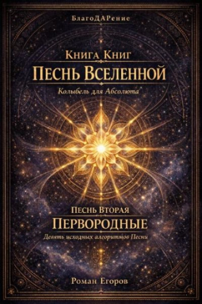 Песнь вселенной. Песнь вторая. Первородные. Девять исходных алгоритмов Песни - Егоров Роман Лучшие аудиокниги онлайн слушать бесплатно➝ Без остановки, полными циклами! ☆Более 100000 новых книг☆ ➝ Присоединяйтесь ✔️ audioknigi-onlain.com