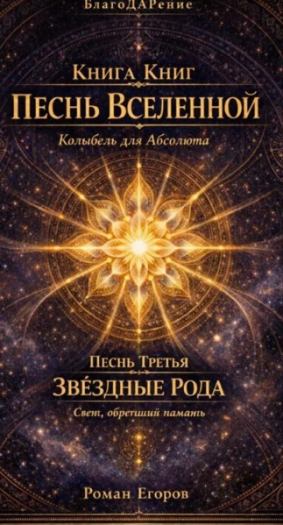 Песнь вселенной. Песнь третья. Звёздные рода. Свет, обретший память - Егоров Роман Лучшие аудиокниги онлайн слушать бесплатно➝ Без остановки, полными циклами! ☆Более 100000 новых книг☆ ➝ Присоединяйтесь ✔️ audioknigi-onlain.com