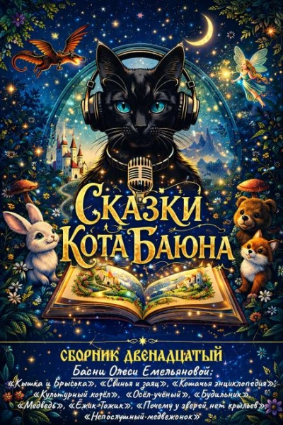 Сказки Кота Баюна. Сборник тринадцатый - Басни Лучшие аудиокниги онлайн слушать бесплатно➝ Без остановки, полными циклами! ☆Более 100000 новых книг☆ ➝ Присоединяйтесь ✔️ audioknigi-onlain.com